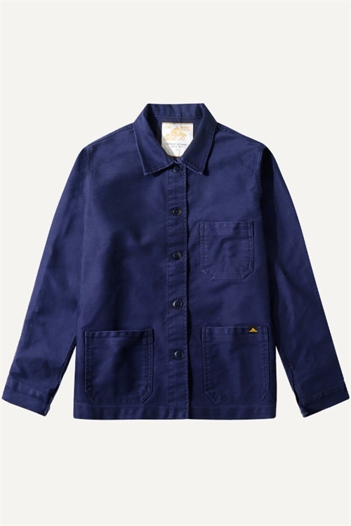 LE MONT ST MICHEL GENUINE WORK JACKET BLUE